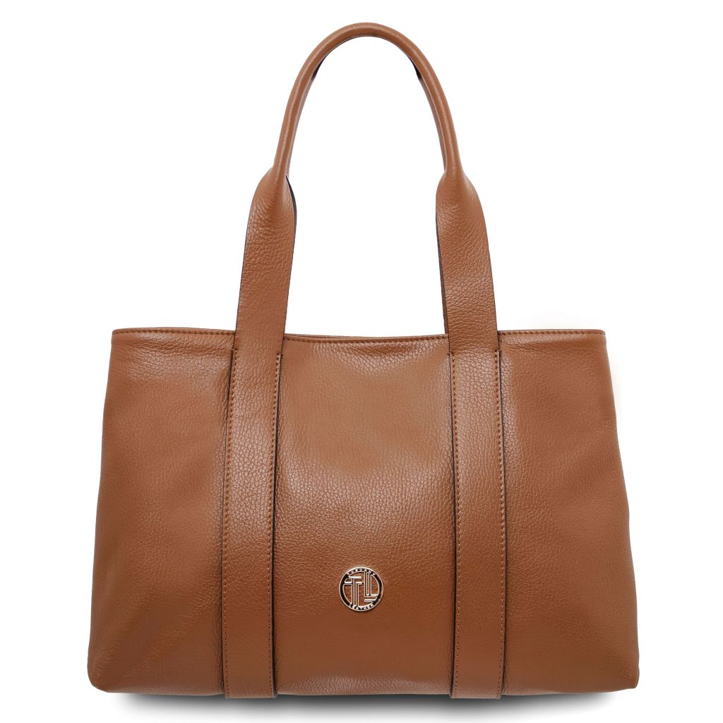 callie-soft-leather-shoulder-bag-tl142415 - Konjakki