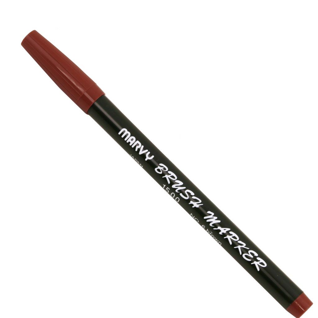 brush-marker-leather-repair-pen-tl141530 - Ruskea