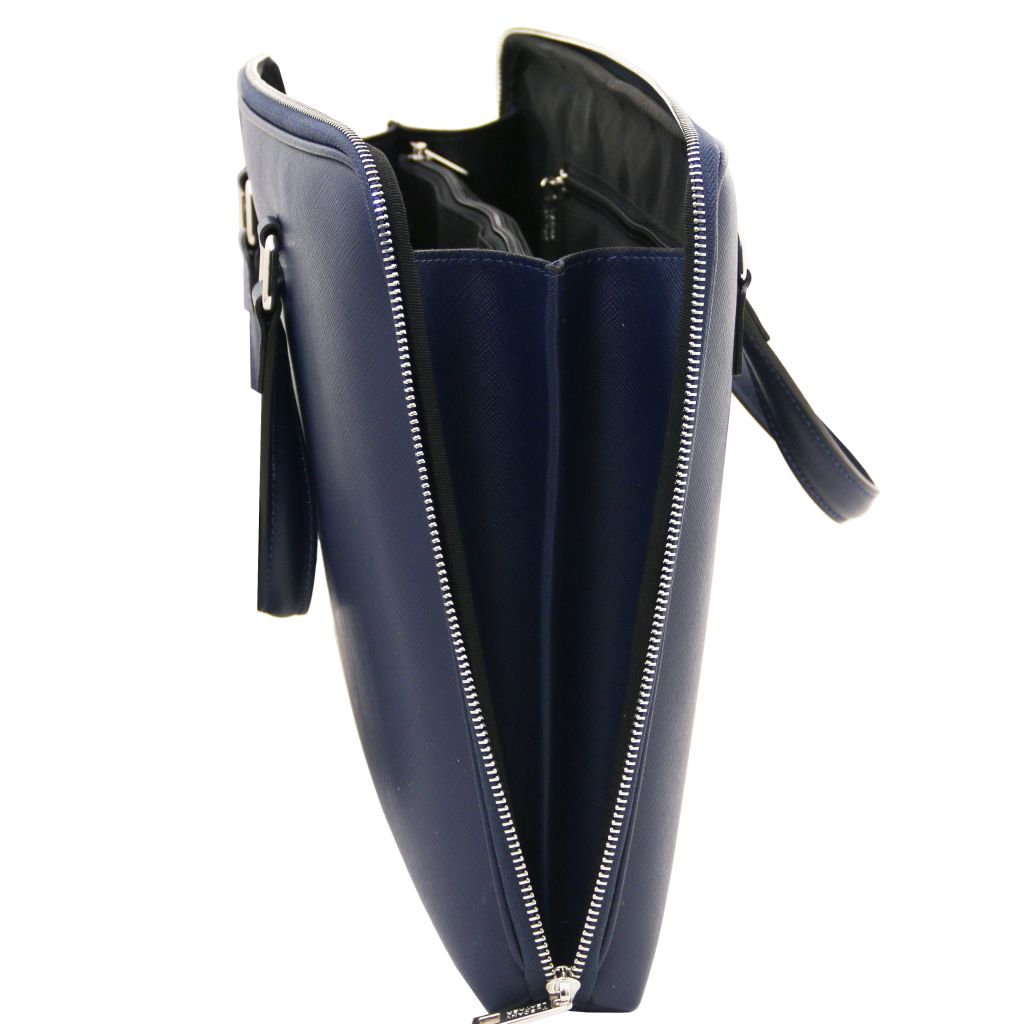 verona-saffiano-leather-business-bag-tl142547 - Tummansininen - kuva 5