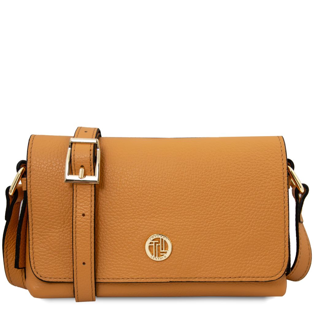 biscuit-soft-leather-shoulder-bag-tl142582 - Aprikoosi