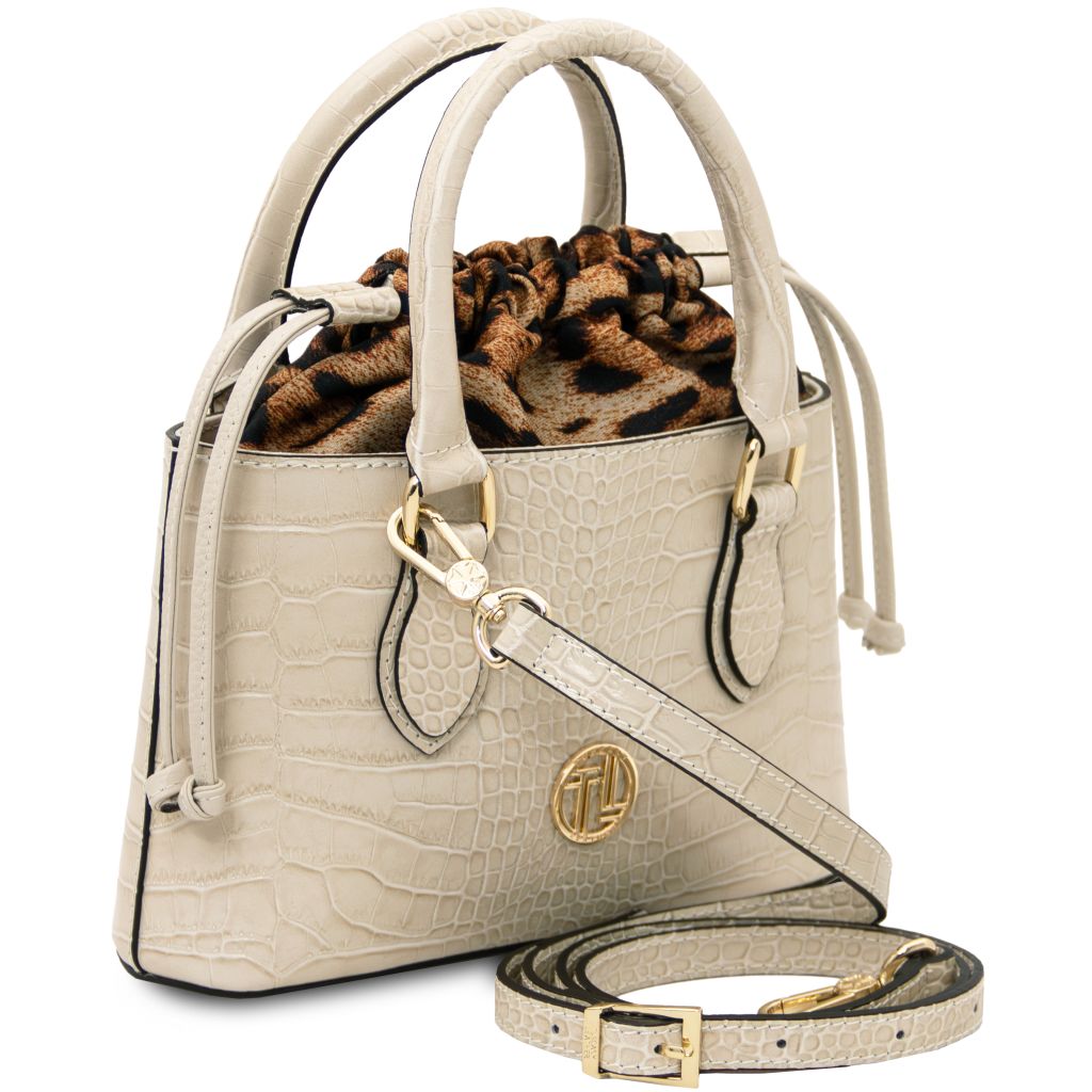 croque-croc-print-leather-handbag-tl142510 - kuva 2
