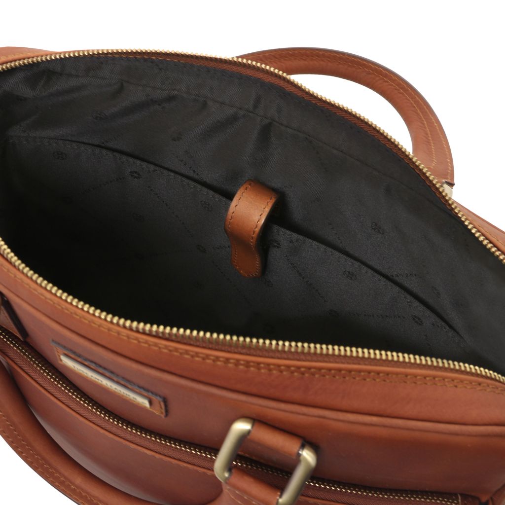 ferrara-leather-laptop-briefcase-tl142620 - Ruskea - kuva 5