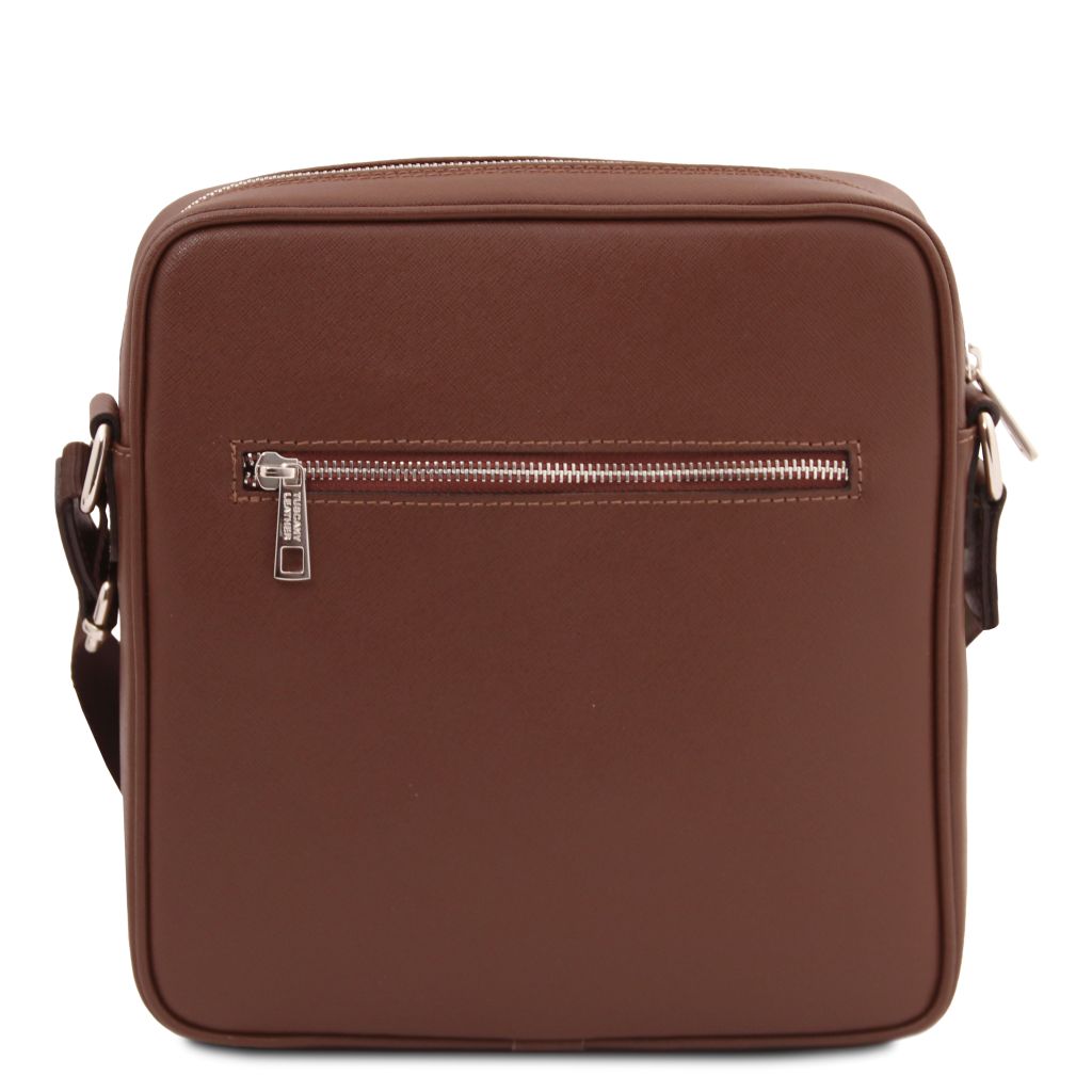 luke-saffiano-leather-crossbody-bag-for-men-tl142550 - Kahvi - kuva 3
