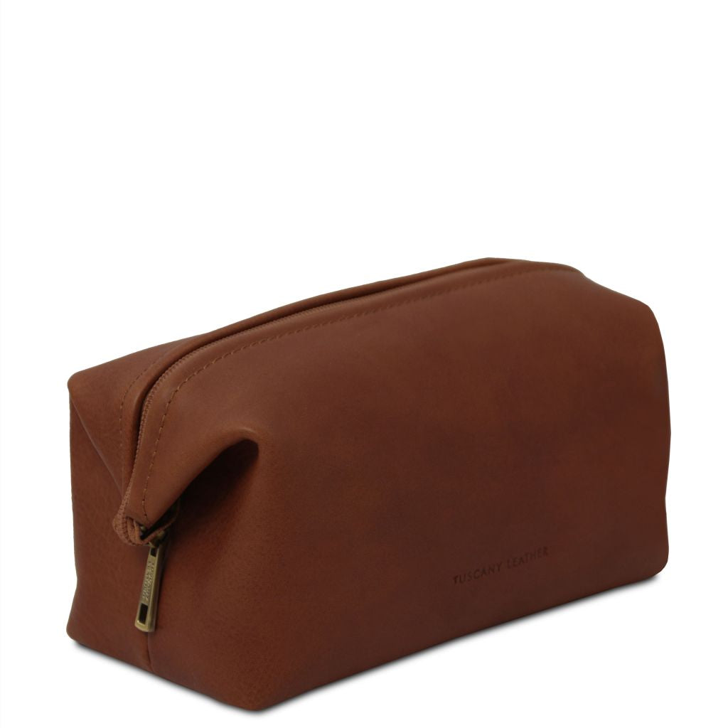 smarty-leather-toiletry-bag-small-size-tl141220 - Ruskea - kuva 2