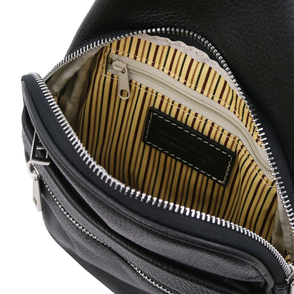 albert-soft-leather-crossover-bag-tl142022 - Musta - kuva 3
