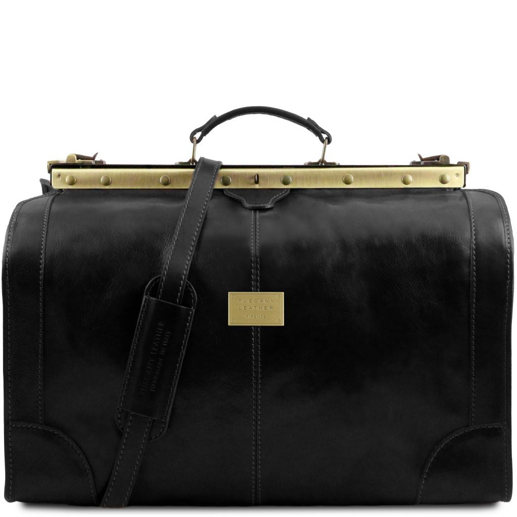 madrid-gladstone-leather-bag-large-size-tl1022 - Musta