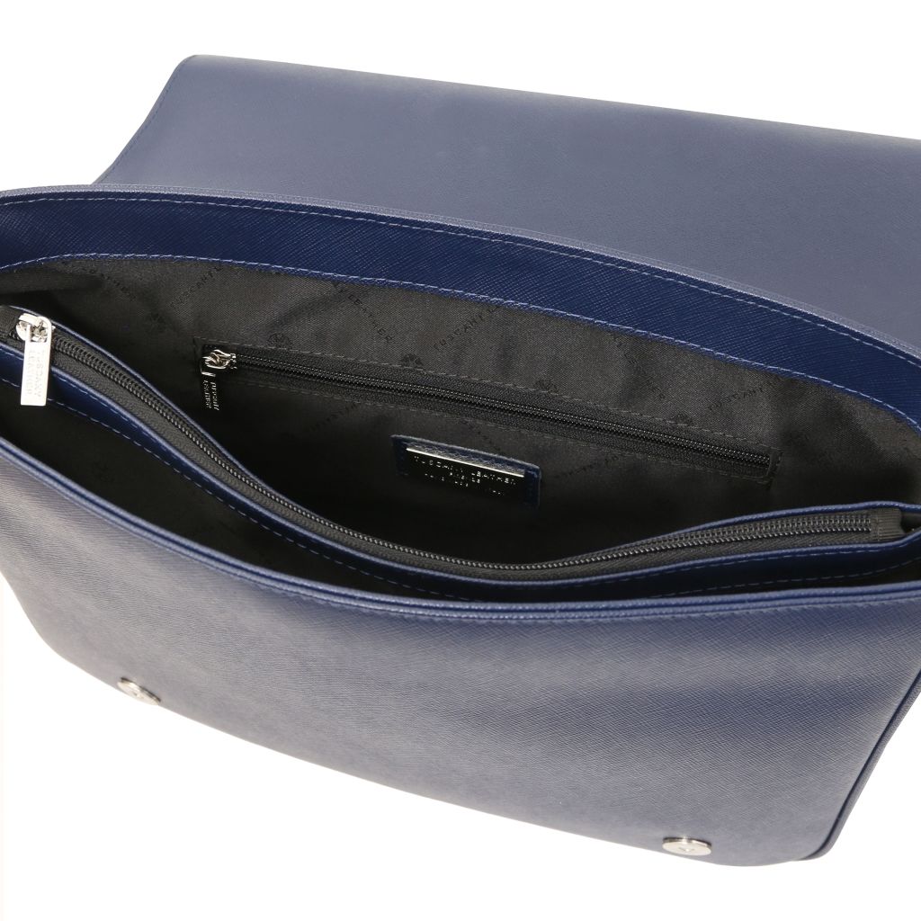 messenger-saffiano-leather-messenger-bag-tl142549 - Tummansininen - kuva 6