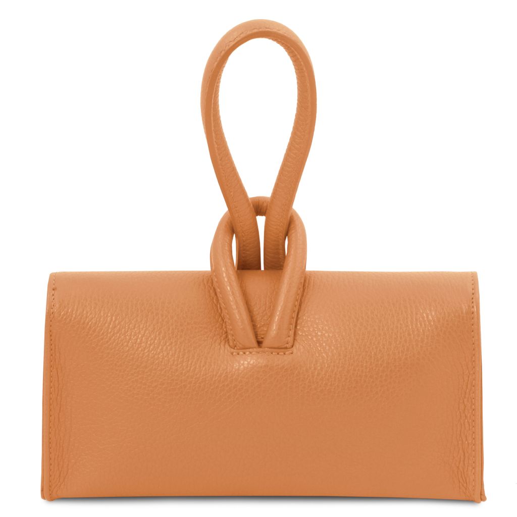 tl-bag-leather-clutch-tl141990 - Aprikoosi - kuva 3