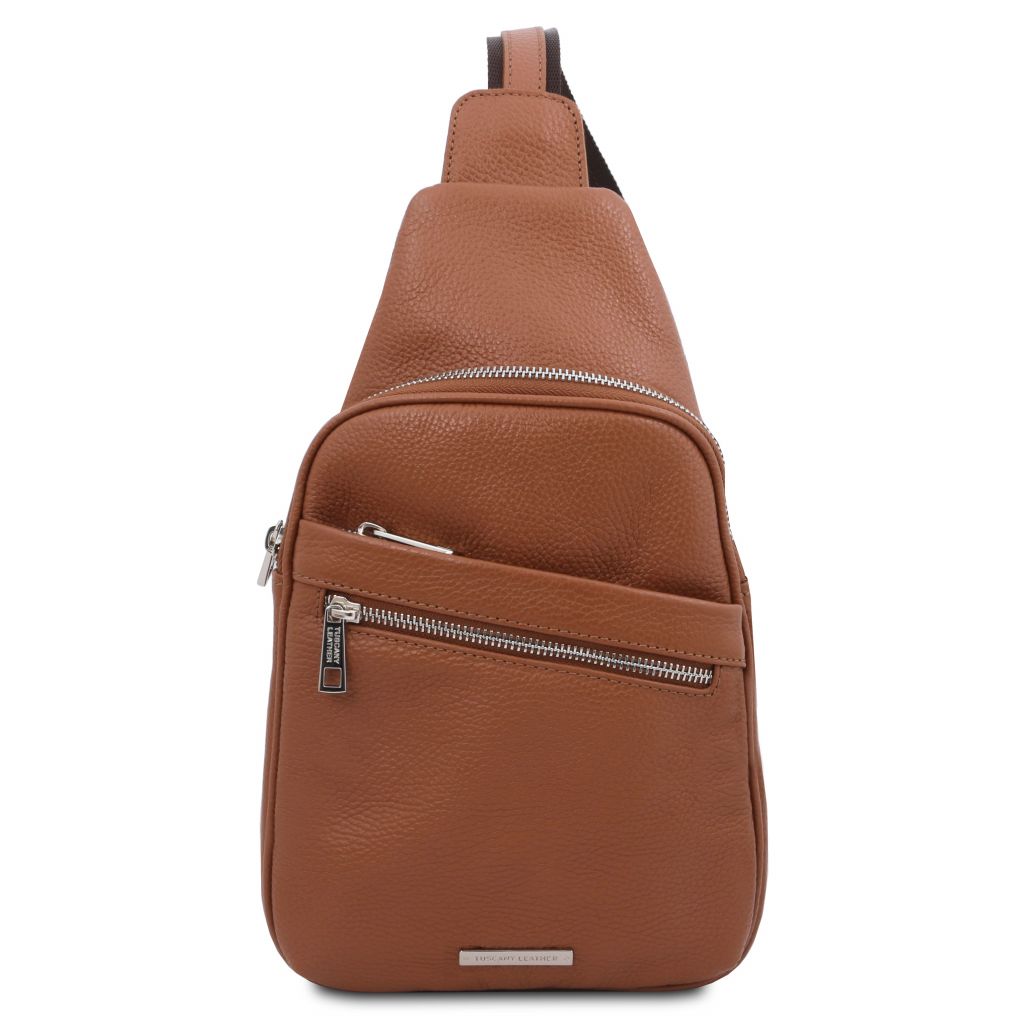 albert-soft-leather-crossover-bag-tl142022 - Konjakki