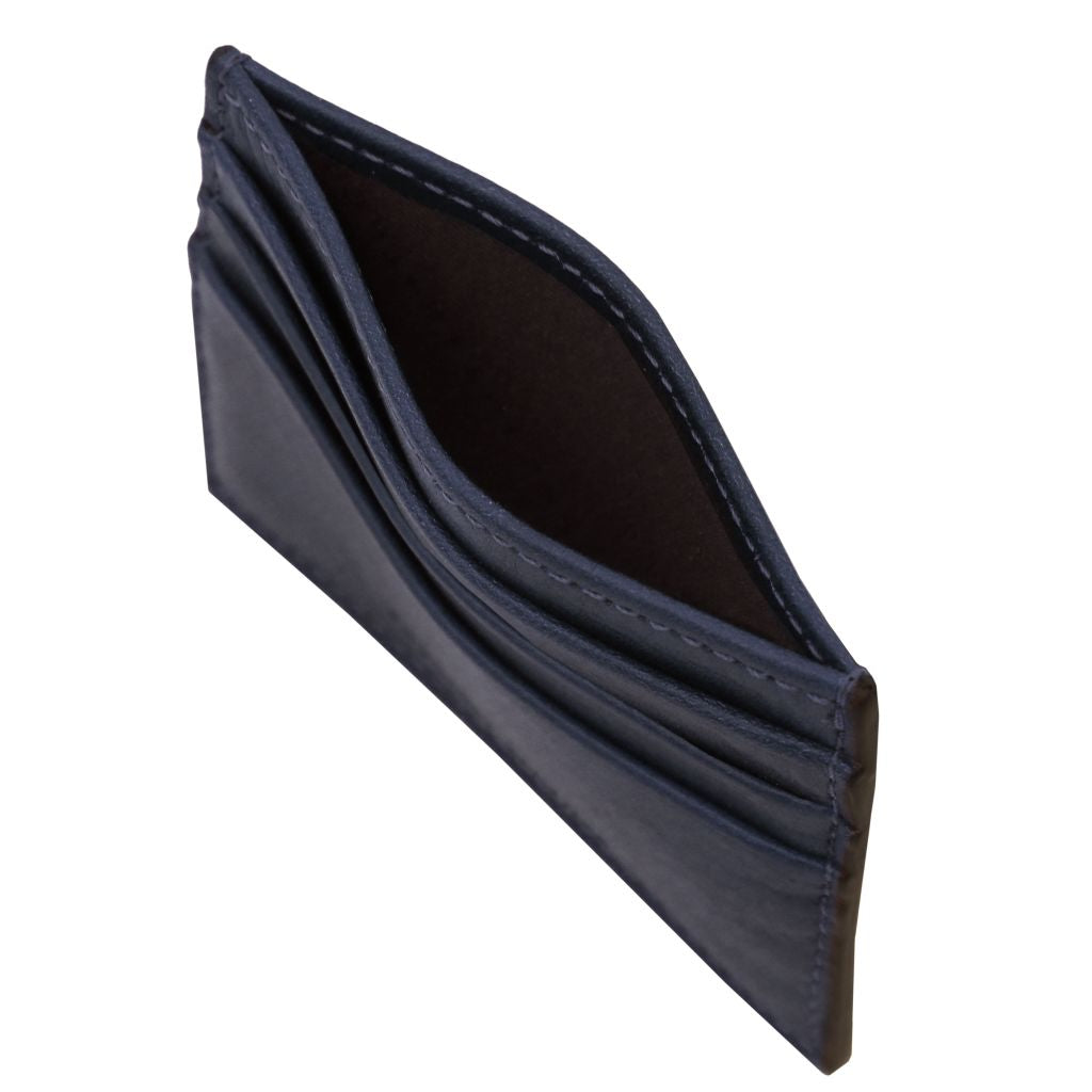 leather-credit-card-holder-tl142471 - Tummansininen - kuva 4