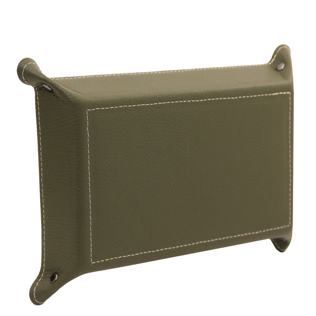 leather-valet-tray-tl142619 - Oliivinvihreä - kuva 3