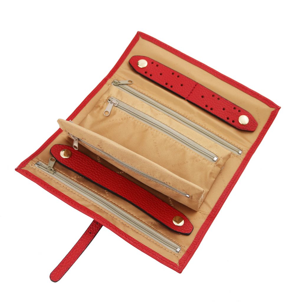 soft-leather-jewellery-case-tl142193 - Huulipunainen - kuva 4