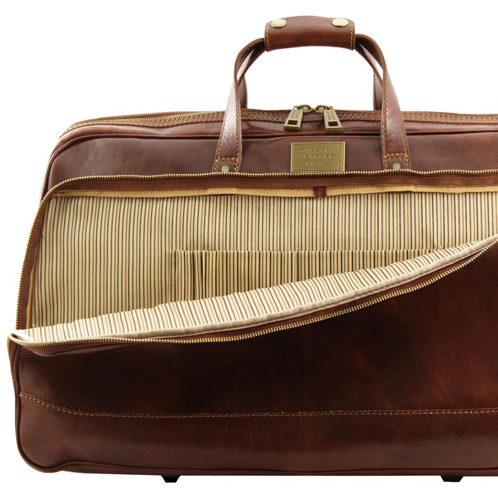 bora-bora-trolley-leather-bag-large-size-tl3067 - Ruskea - kuva 3