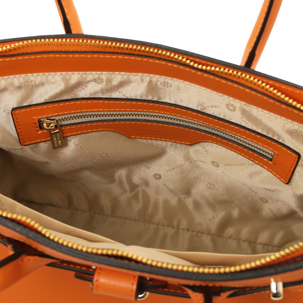 tl-bag-leather-handbag-tl142174 - Oranssi - kuva 5
