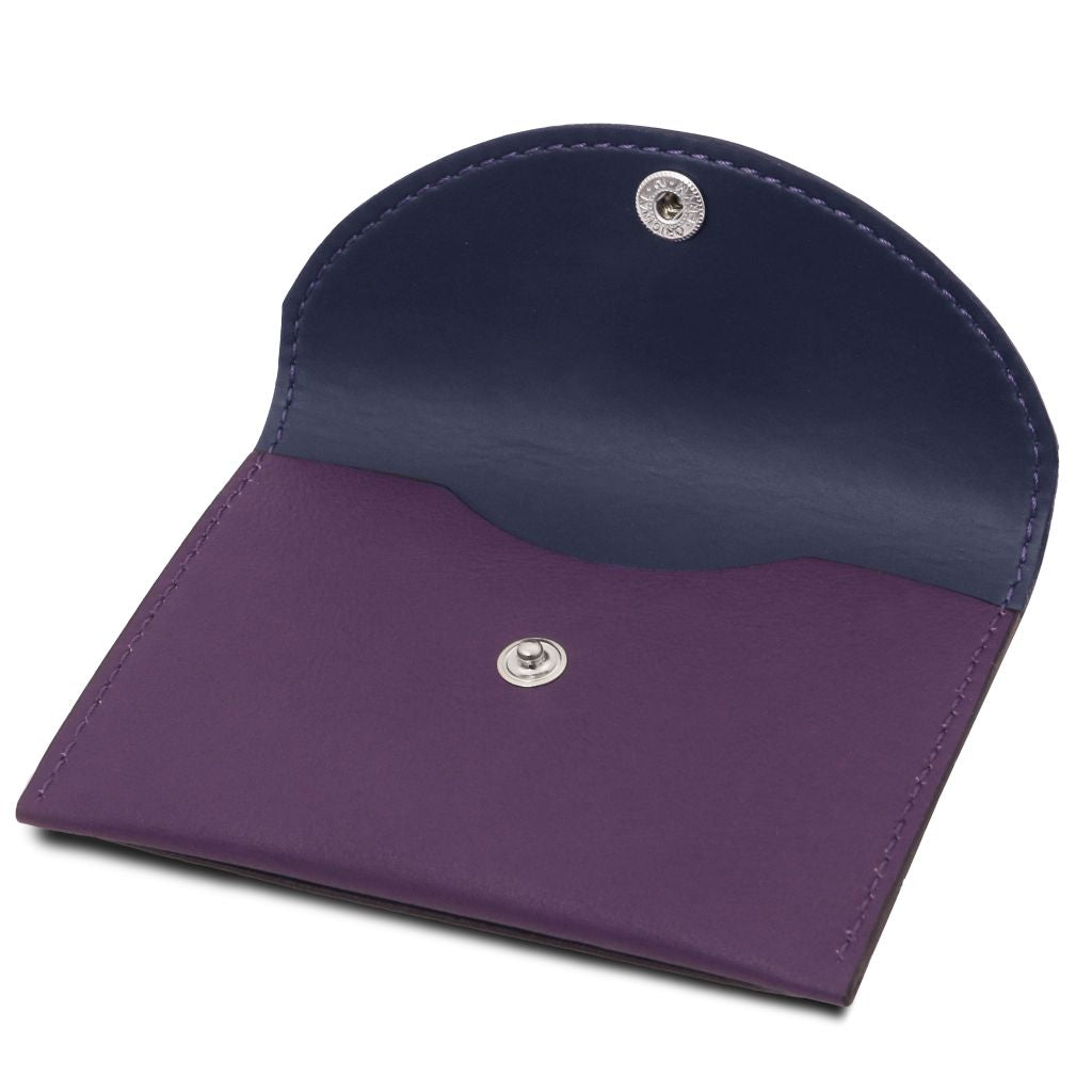 leather-business-card-credit-card-holder-tl142417 - Purppura - kuva 4