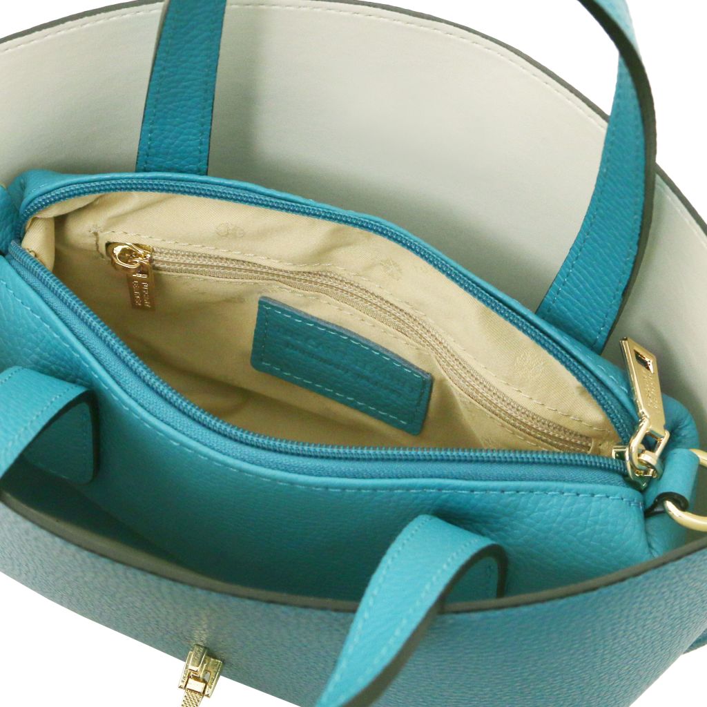 agatha-leather-handbag-tl142456 - Turkoosi - kuva 7