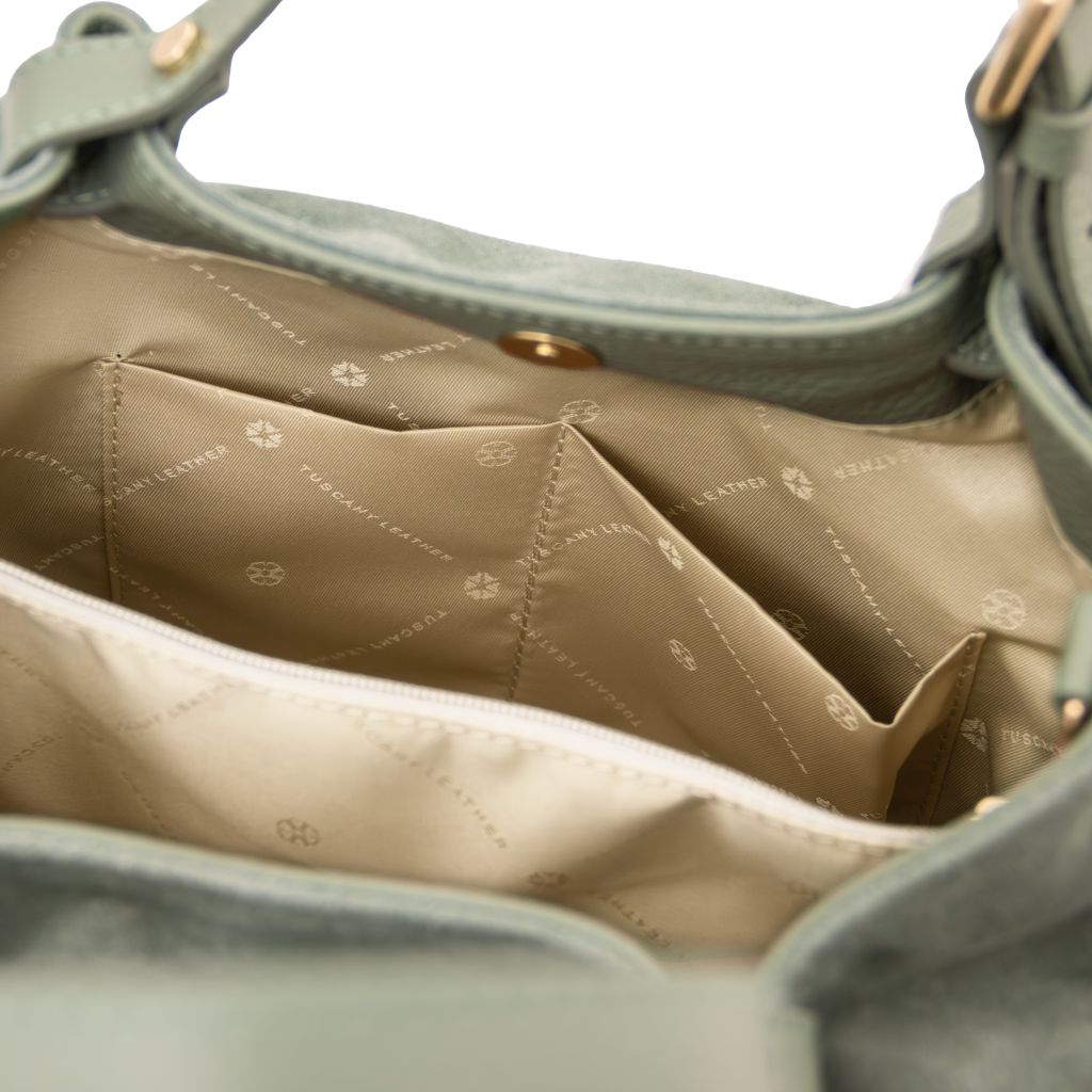 diade-soft-leather-shopping-bag-tl142587 - Mintunvihreä - kuva 6