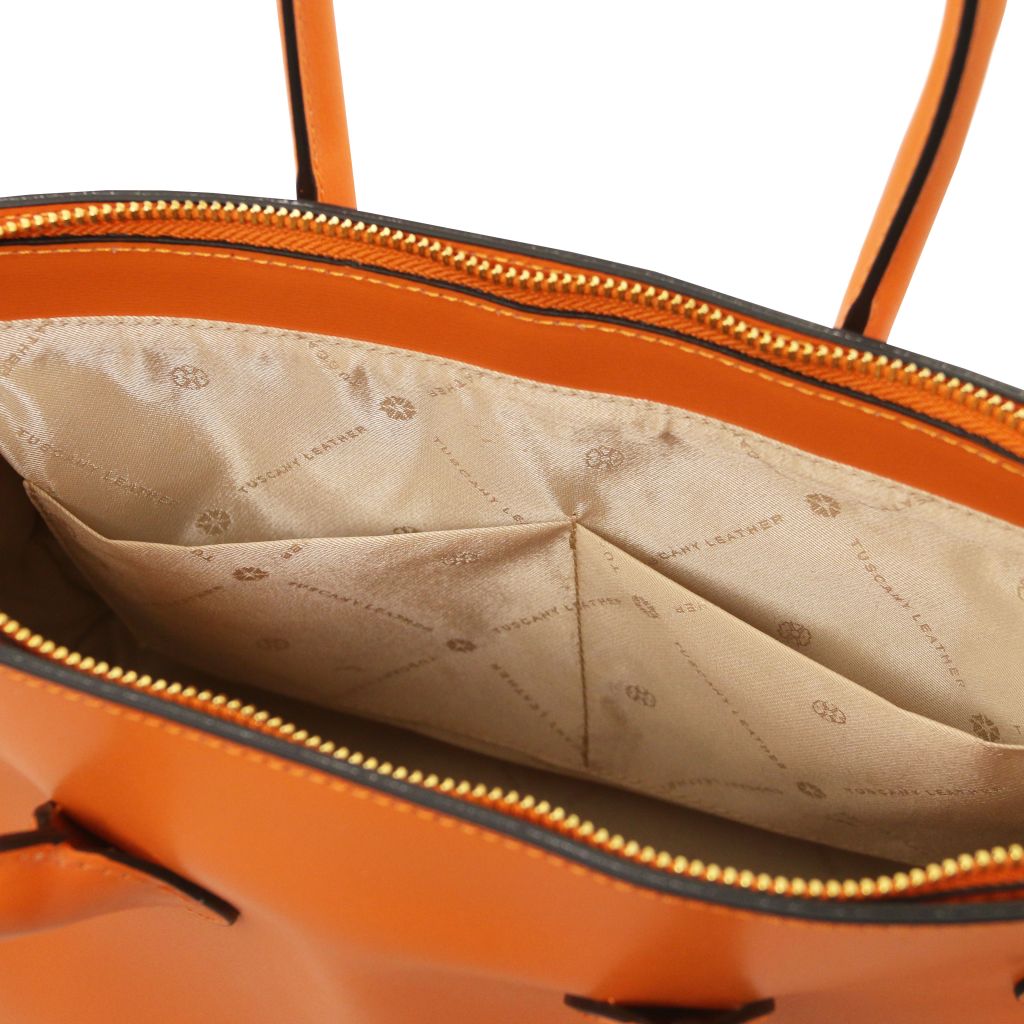 tl-bag-leather-handbag-tl142174 - Oranssi - kuva 6