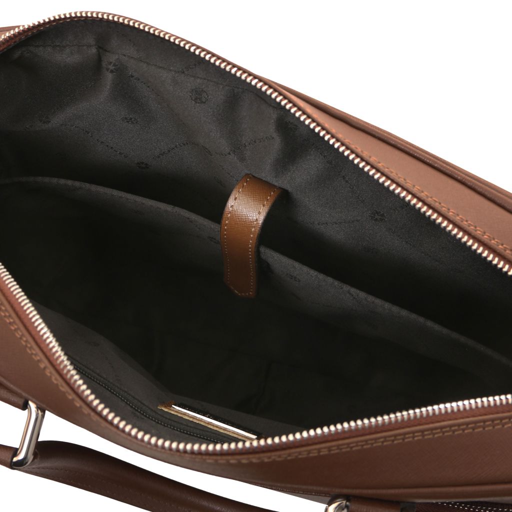 torino-saffiano-leather-laptop-briefcase-tl142551 - Kahvi - kuva 6