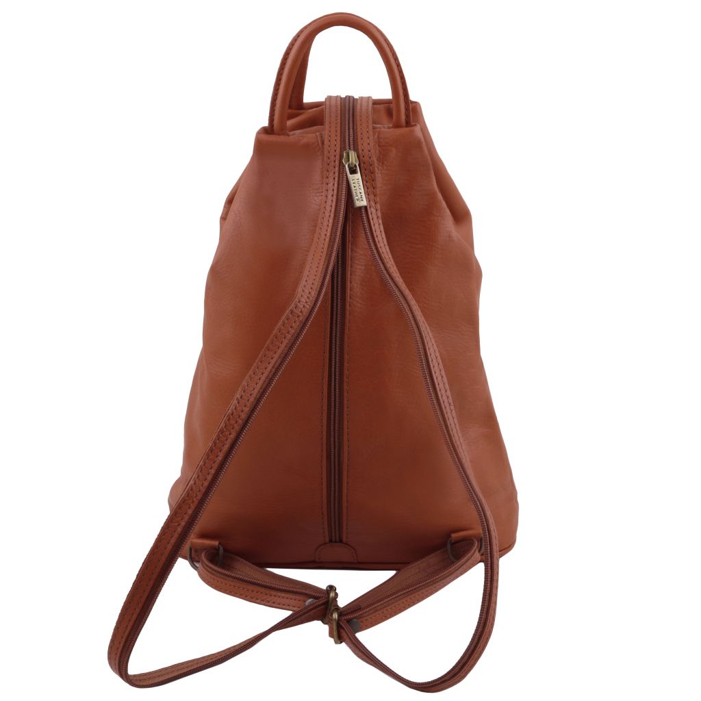 shanghai-soft-leather-backpack-tl140963 - Konjakki - kuva 3