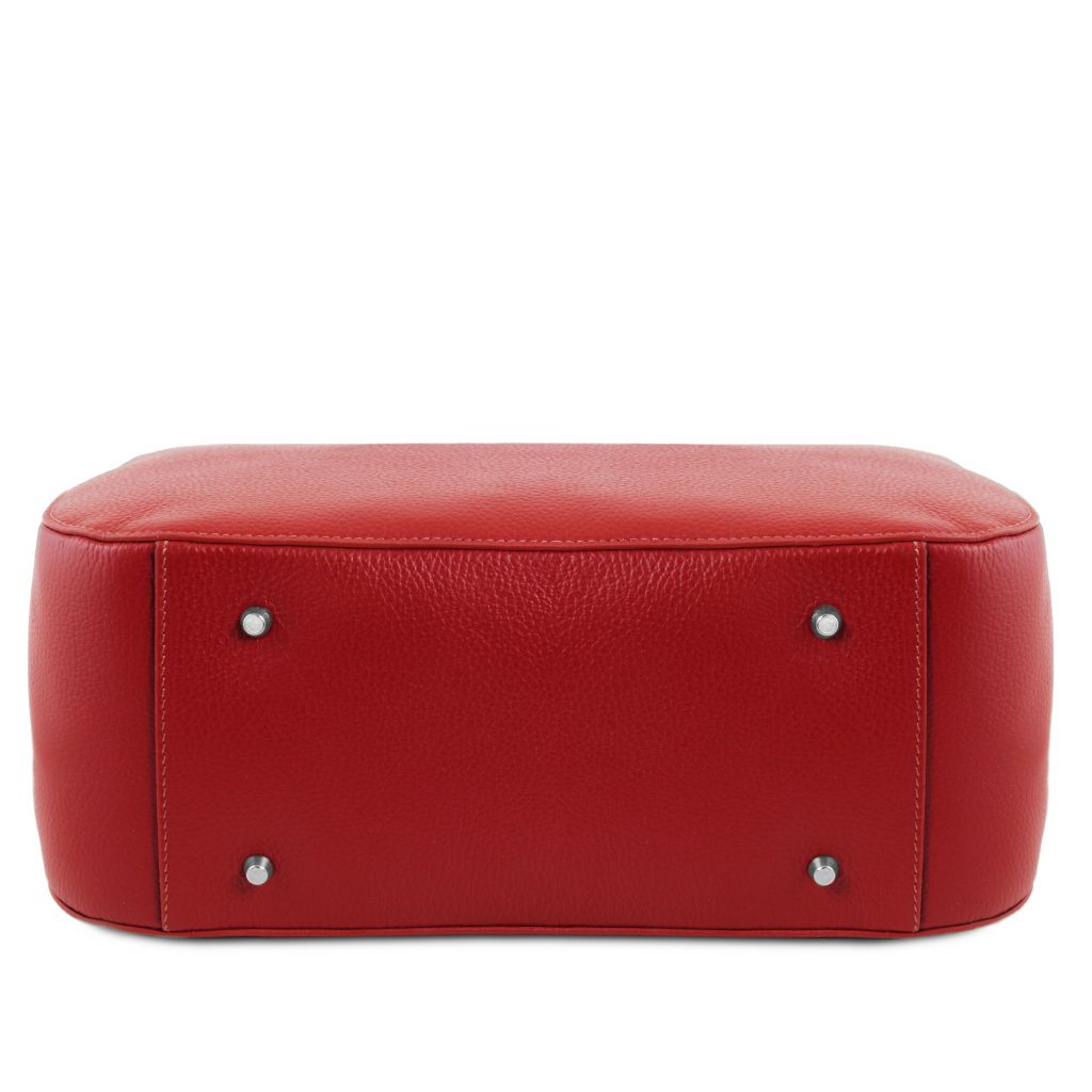 camelia-leather-handbag-tl141728 - Huulipunainen - kuva 3