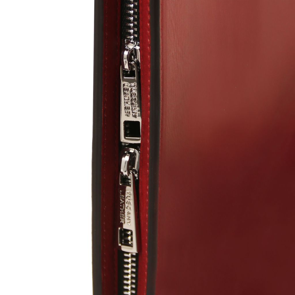 tiberio-leather-document-case-tl142556 - Punainen - kuva 4