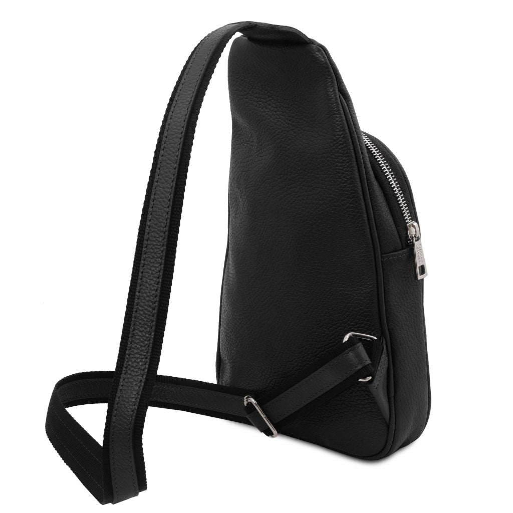 albert-soft-leather-crossover-bag-tl142022 - Musta - kuva 2