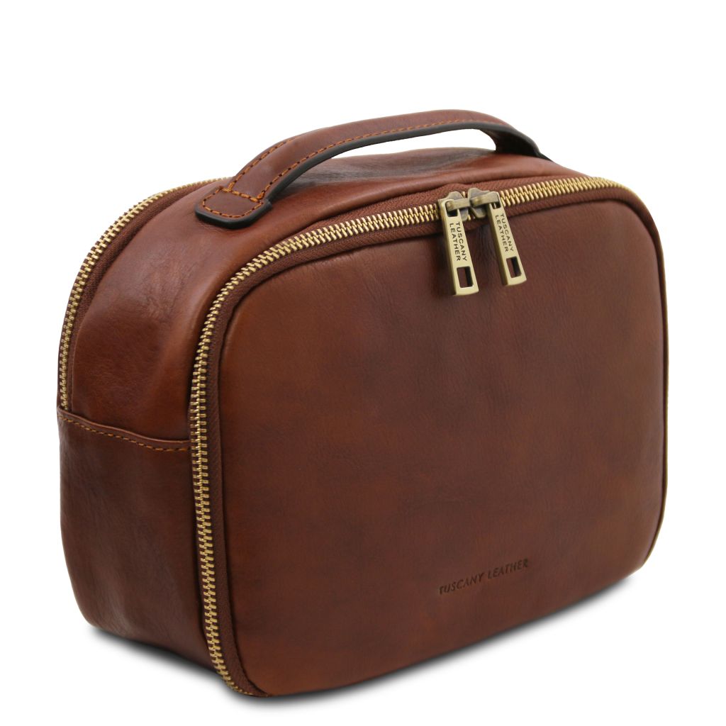 marvin-leather-toiletry-bag-tl142326 - Ruskea - kuva 2