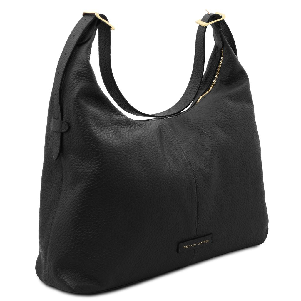 plenia-leather-shopping-bag-tl142569 - Musta - kuva 2