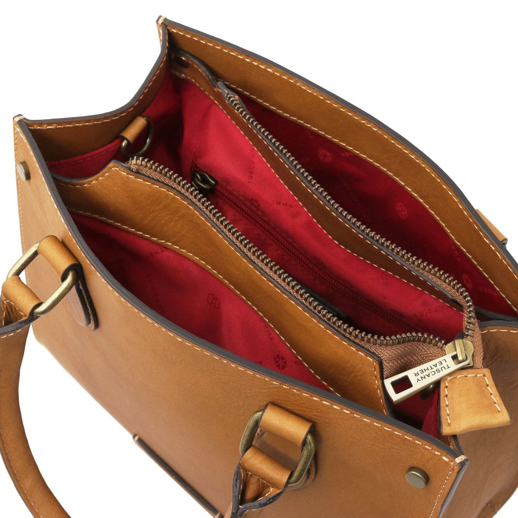 dama-leather-handbag-tl142564 - Luonnonväri - kuva 5