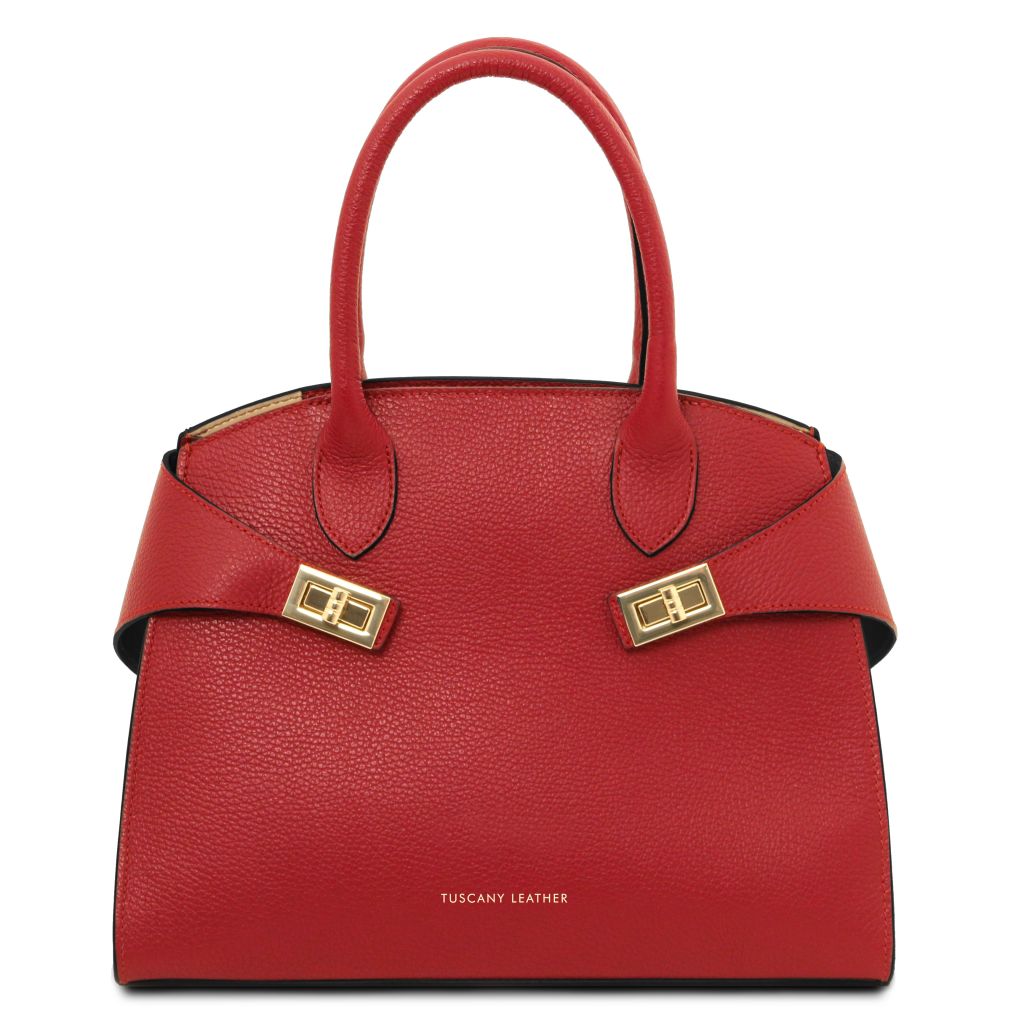coccola-leather-handbag-tl142421 - Huulipunainen