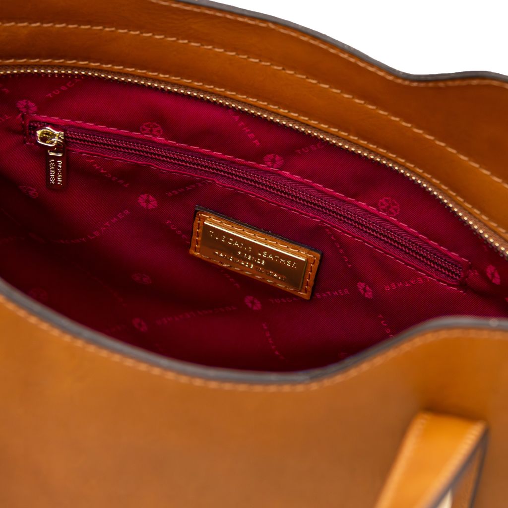 olimpia-leather-tote-tl142561 - Luonnonväri - kuva 5