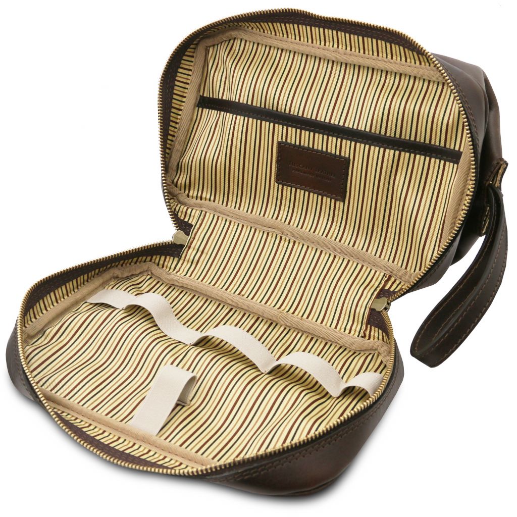 jacob-leather-toiletry-bag-tl142204 - Tummanruskea - kuva 4