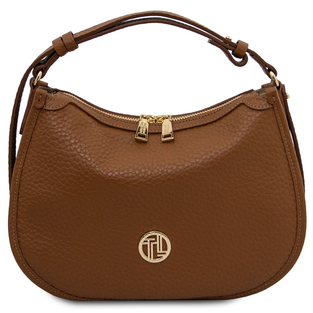 hoblo-soft-leather-handbag-tl142563 - Konjakki