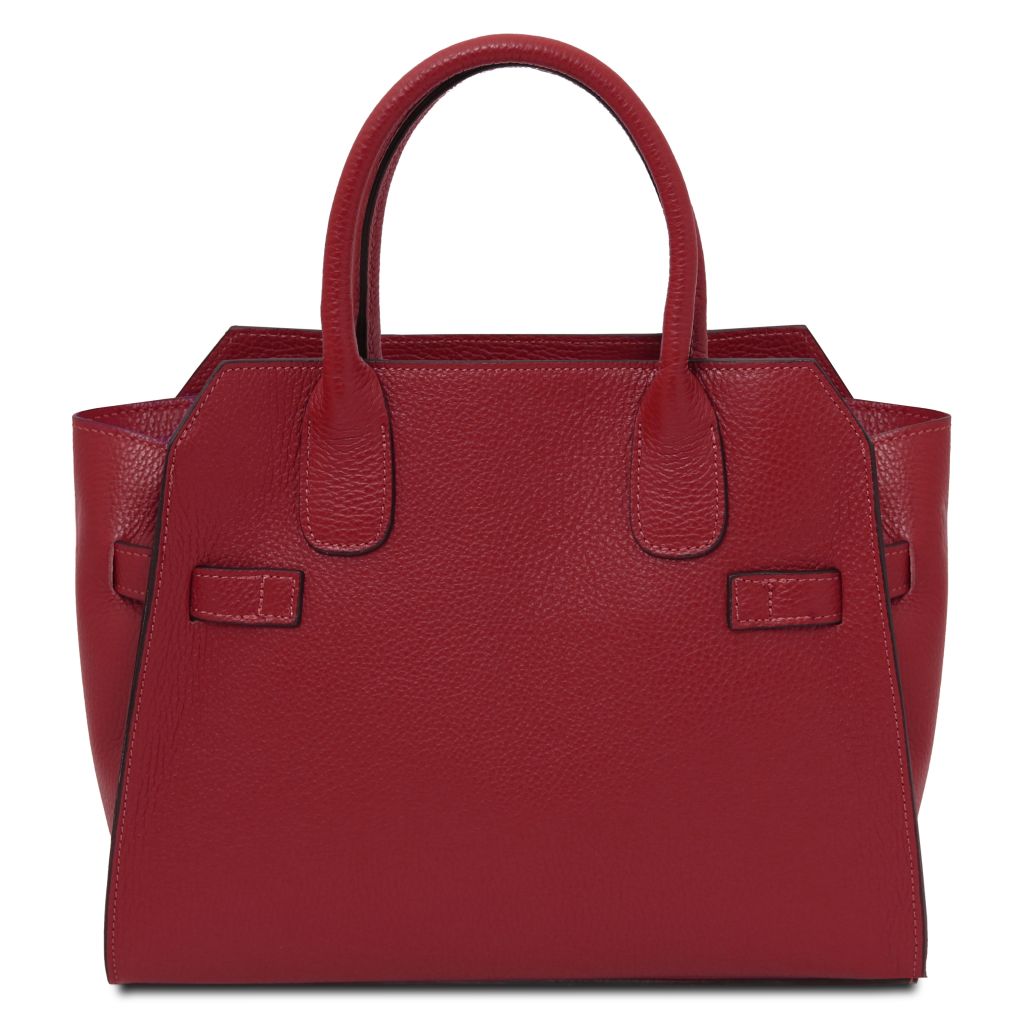 origami-leather-tote-tl142507 - Punainen - kuva 3