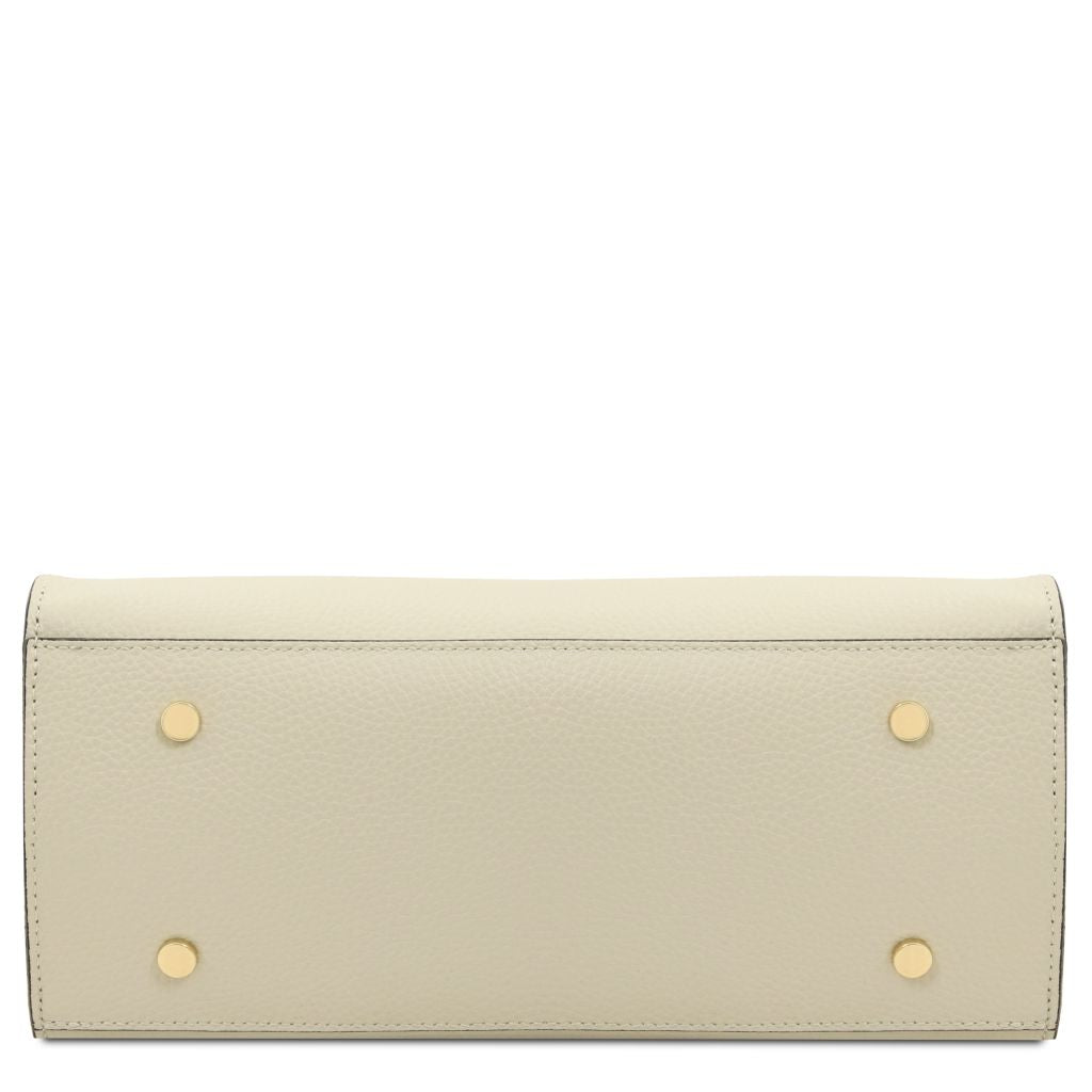 origami-leather-tote-tl142507 - Beige - kuva 4