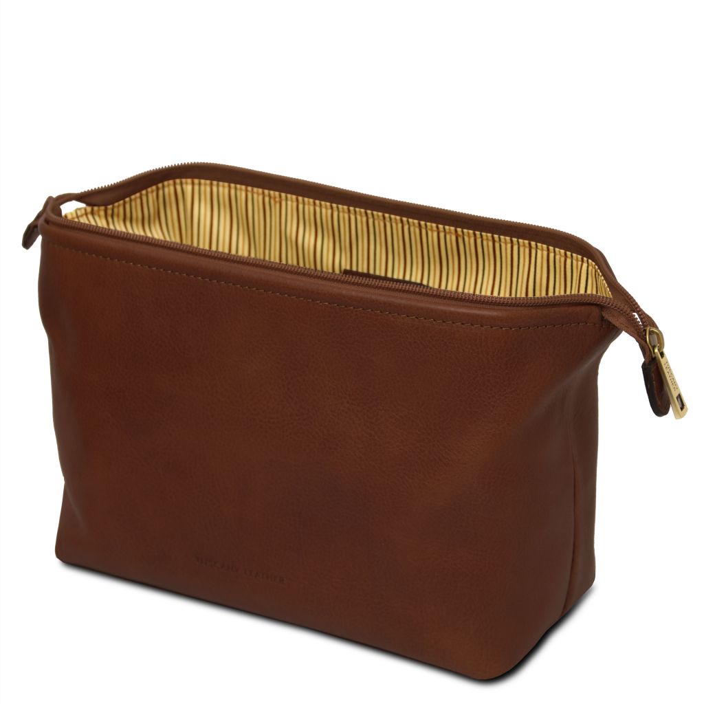 smarty-leather-toiletry-bag-large-size-tl141219 - Ruskea - kuva 5