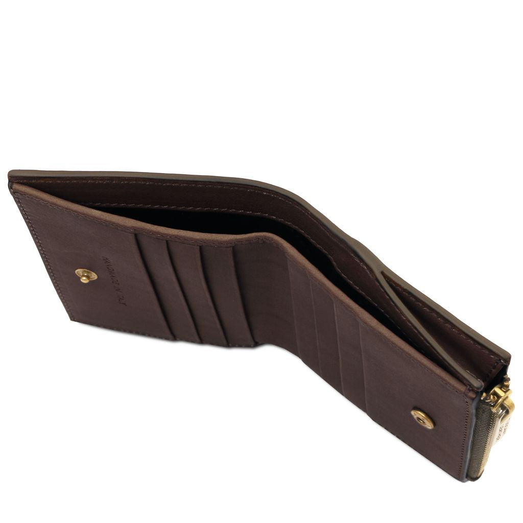 exclusive-leather-wallet-tl142591 - Tummanruskea - kuva 6