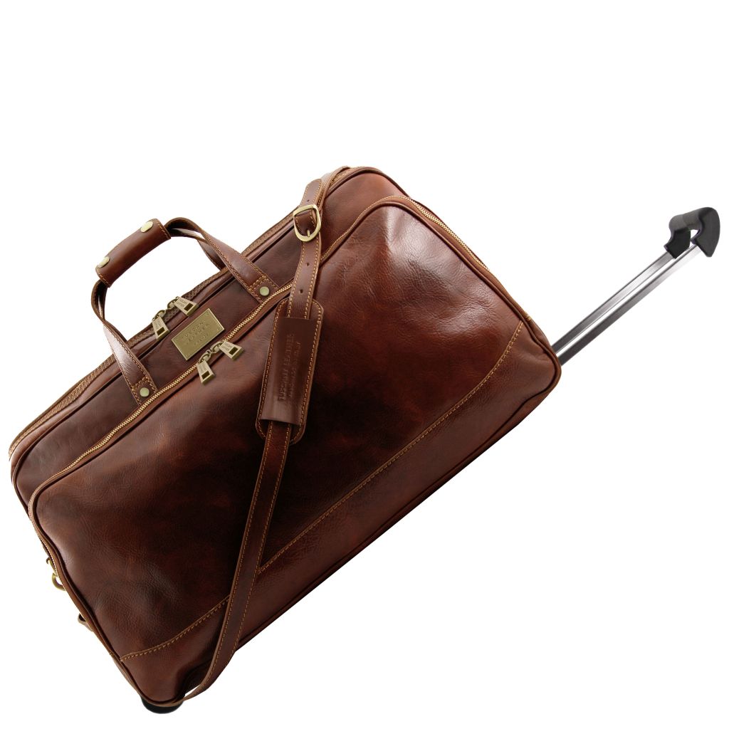 bora-bora-trolley-leather-bag-large-size-tl3067 - Ruskea - kuva 5