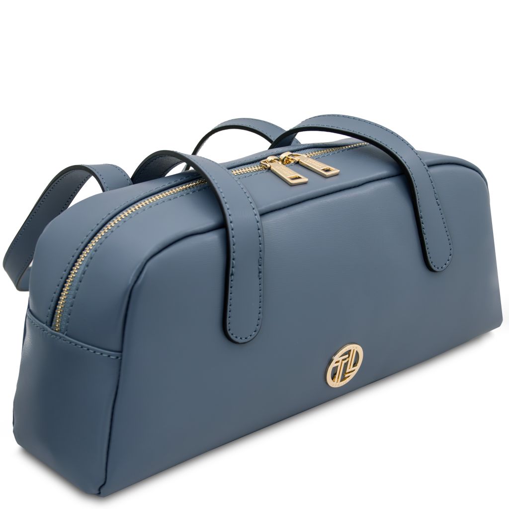 eclaire-leather-shoulder-bag-tl142581 - Deniminsininen - kuva 2