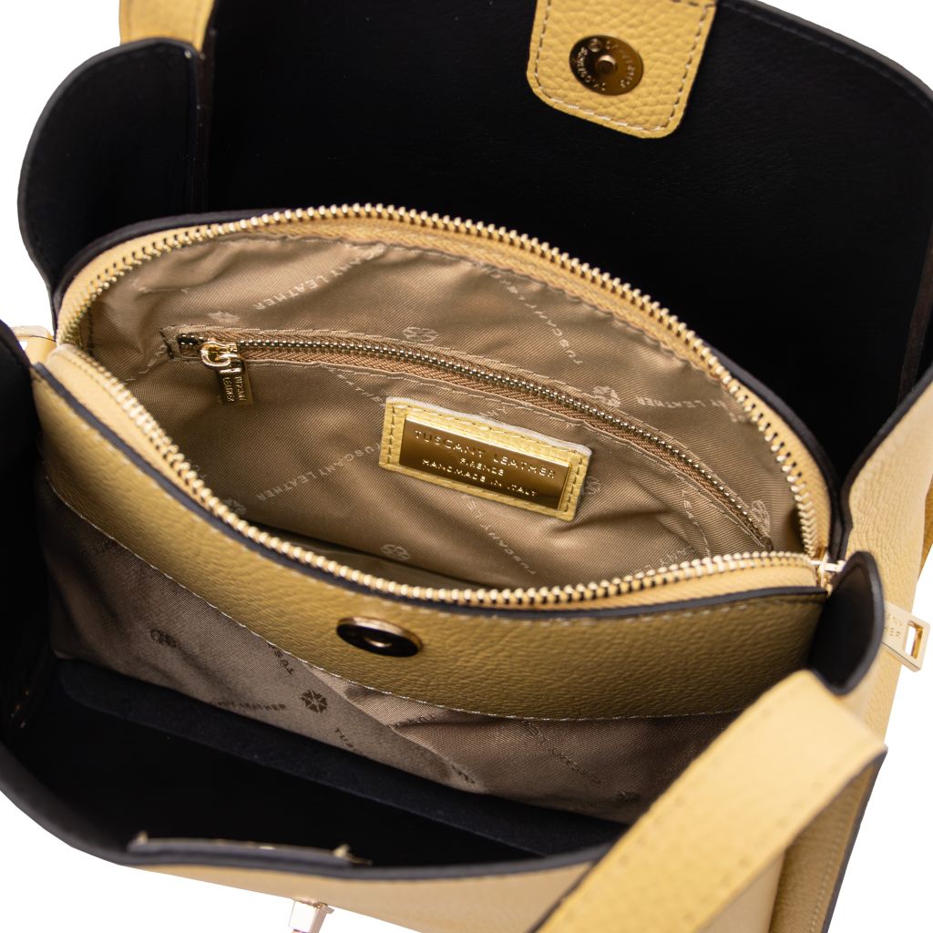 soave-soft-leather-handbag-tl142583 - Pastellinkeltainen - kuva 8