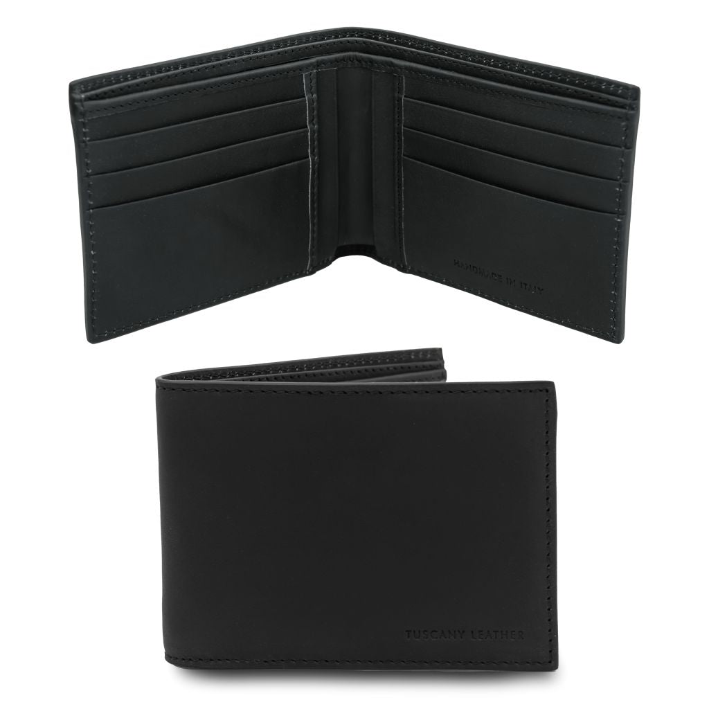 exclusive-2-fold-leather-wallet-for-men-tl142553 - Musta