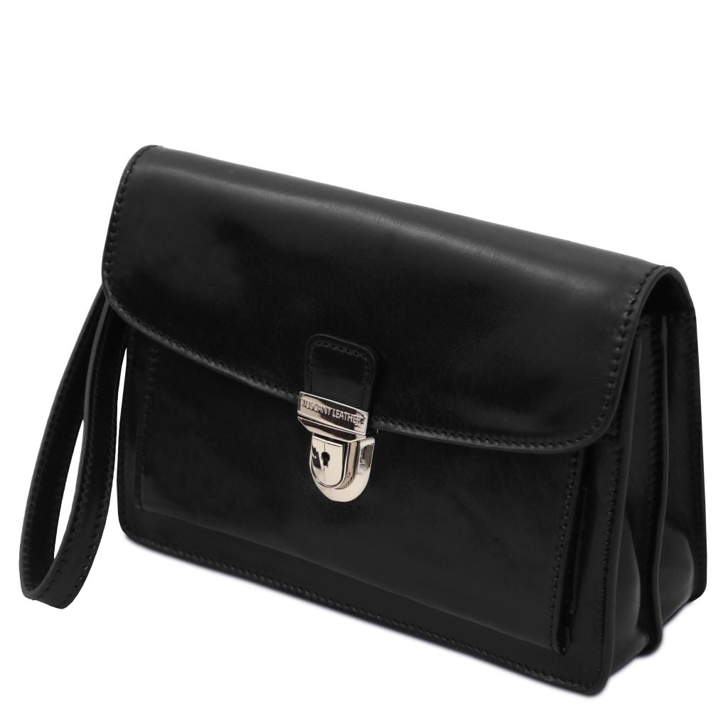max-leather-handy-wrist-bag-tl8075 - Musta - kuva 2