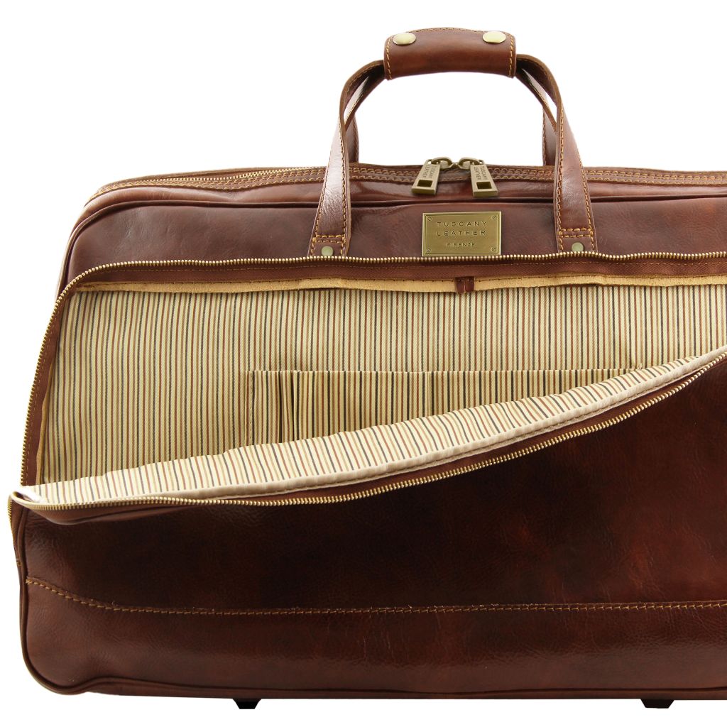 isabella-lady-leather-bag-tl9031 - Tummanruskea - kuva 3