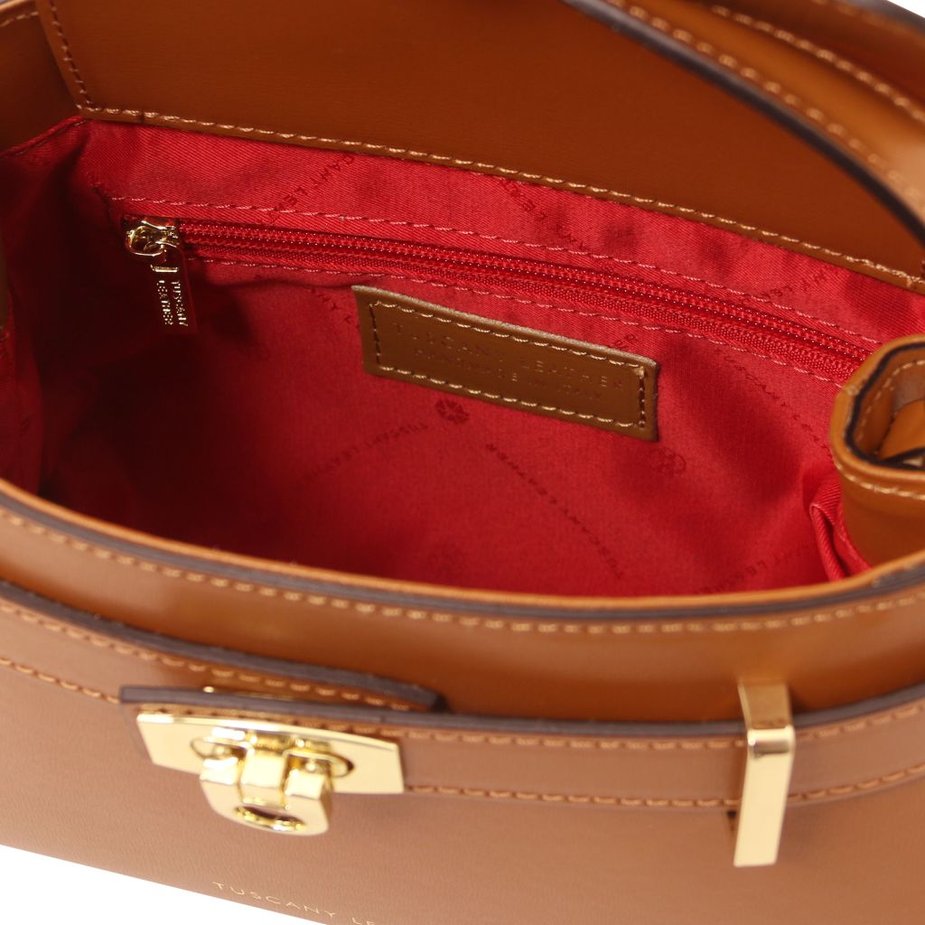maisy-leather-tote-tl142459 - Konjakki - kuva 5