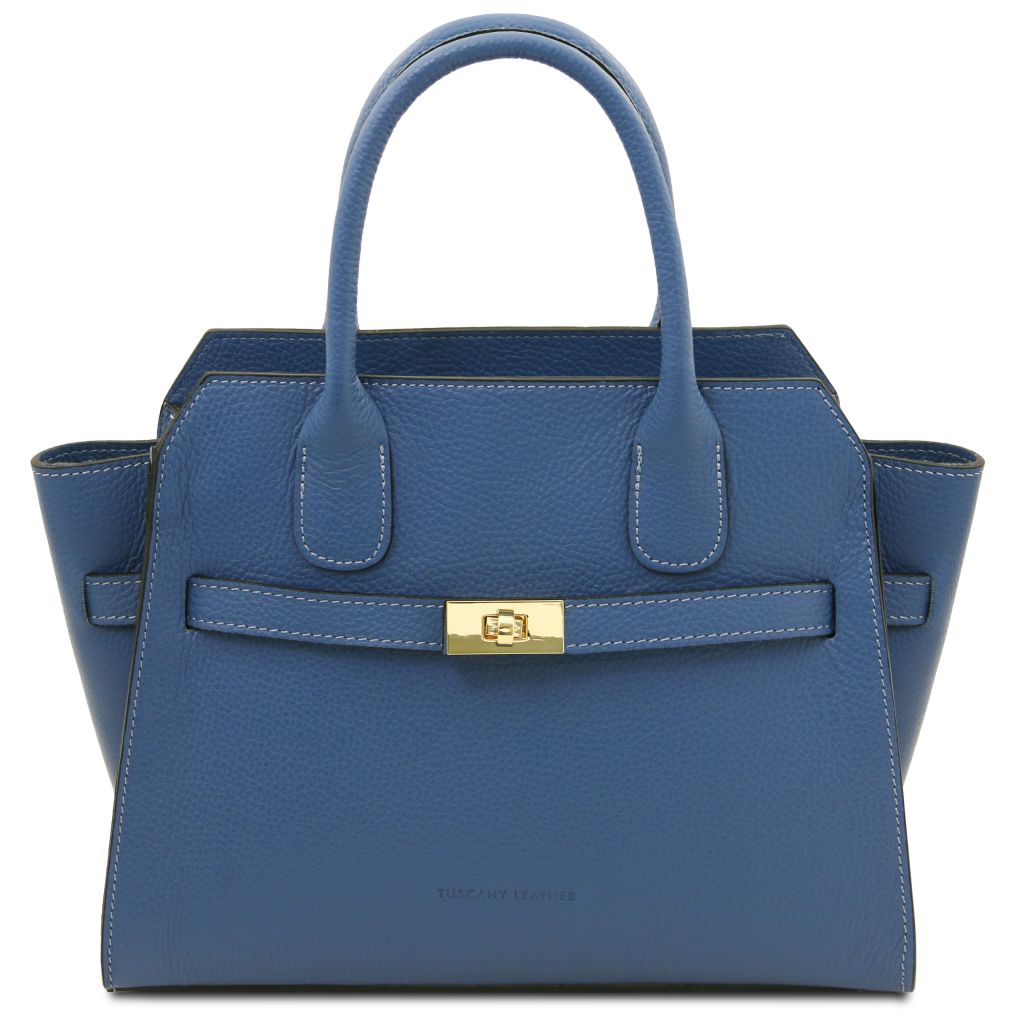 origami-leather-tote-tl142507 - Deniminsininen