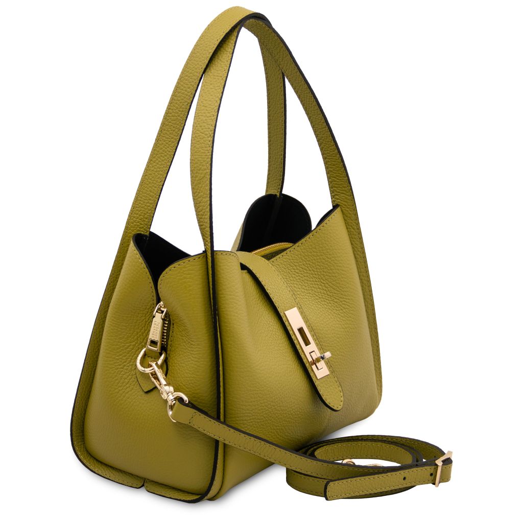 soave-soft-leather-handbag-tl142583 - Vihreä - kuva 2