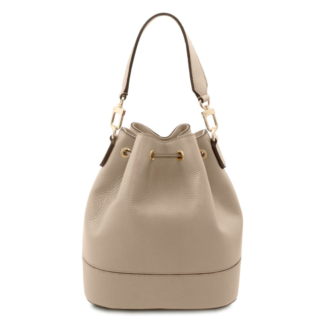 tl-bag-leather-bucket-bag-tl142146 - Vaalea taupe - kuva 3