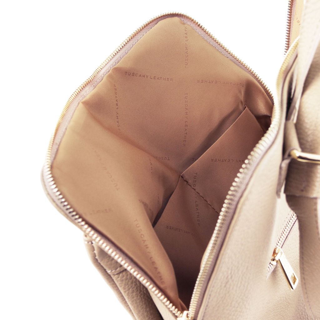 tl-bag-soft-leather-backpack-for-women-tl141682 - Beige - kuva 5