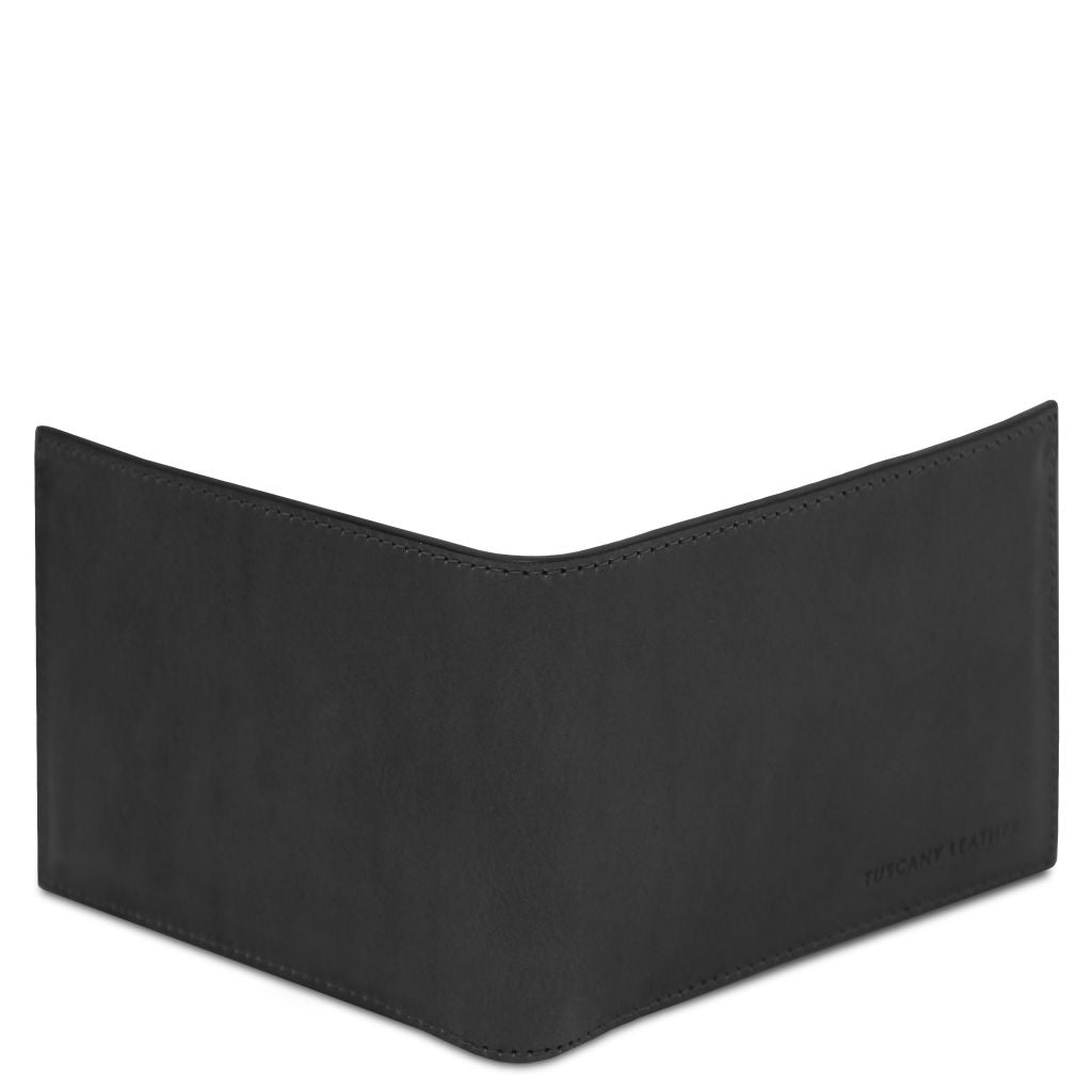 exclusive-2-fold-leather-wallet-for-men-tl142553 - Musta - kuva 3